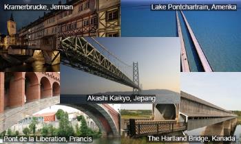 Lima Jenis Jembatan Terpanjang di Dunia