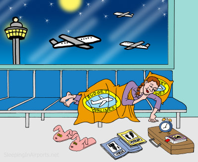 Tips to stay overnight at airport
