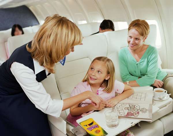  Tips Keep your children comfortable on a plane