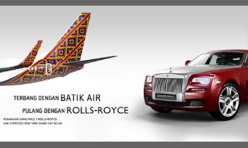 Promo Batik Air Berhadiah Rolls Royce