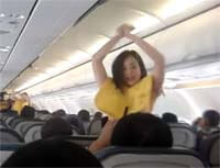 Cebu Pacific flight attendants dancing